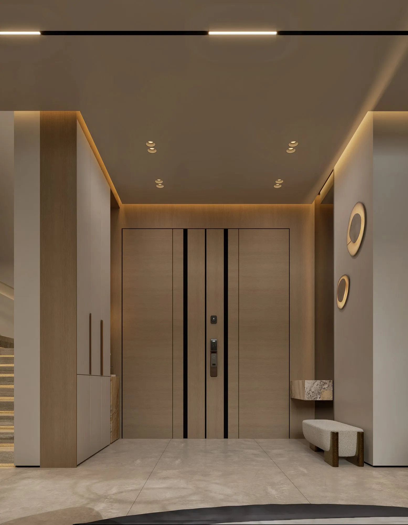 Project One — Entrance, view 1