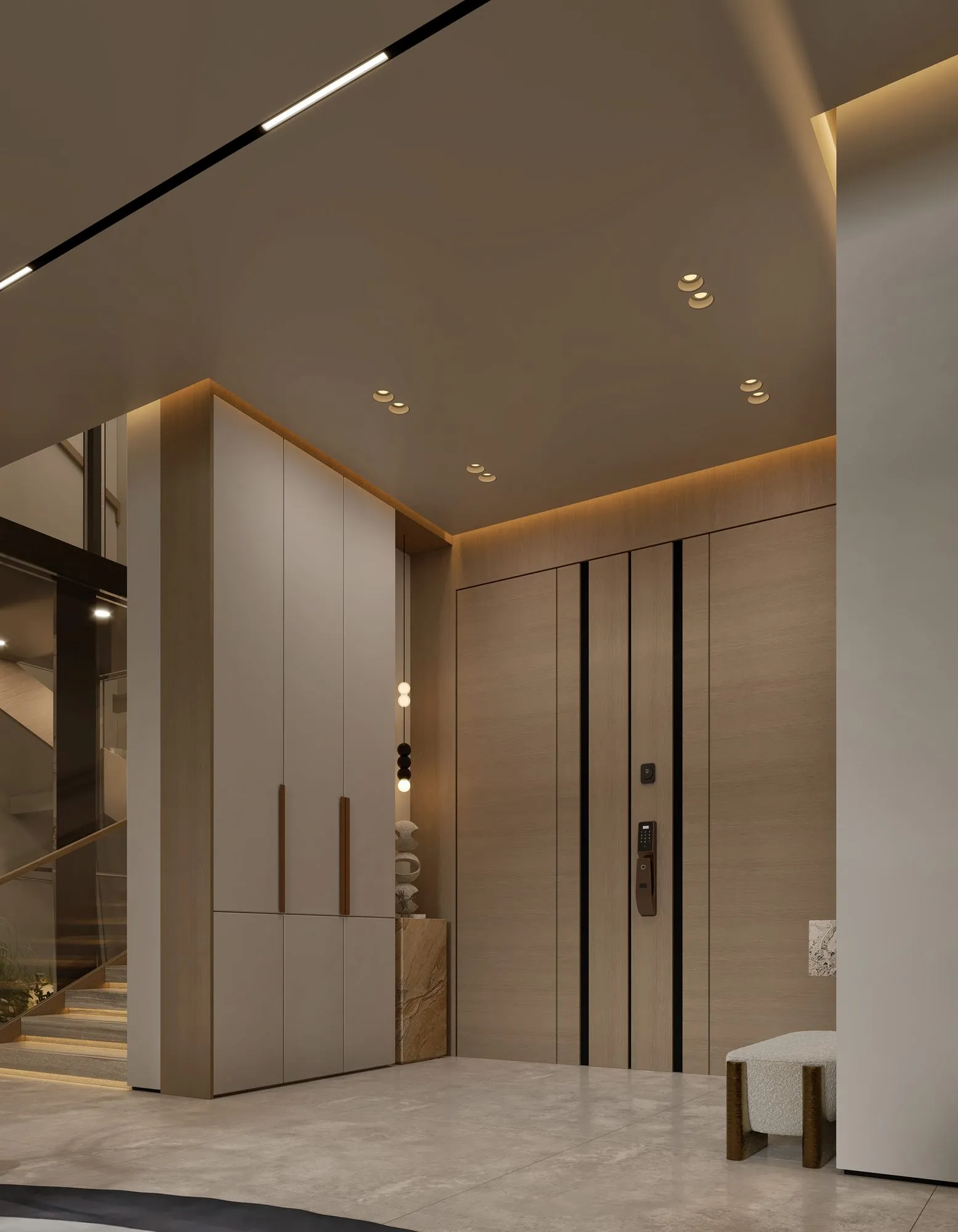 Project One — Entrance, view 3