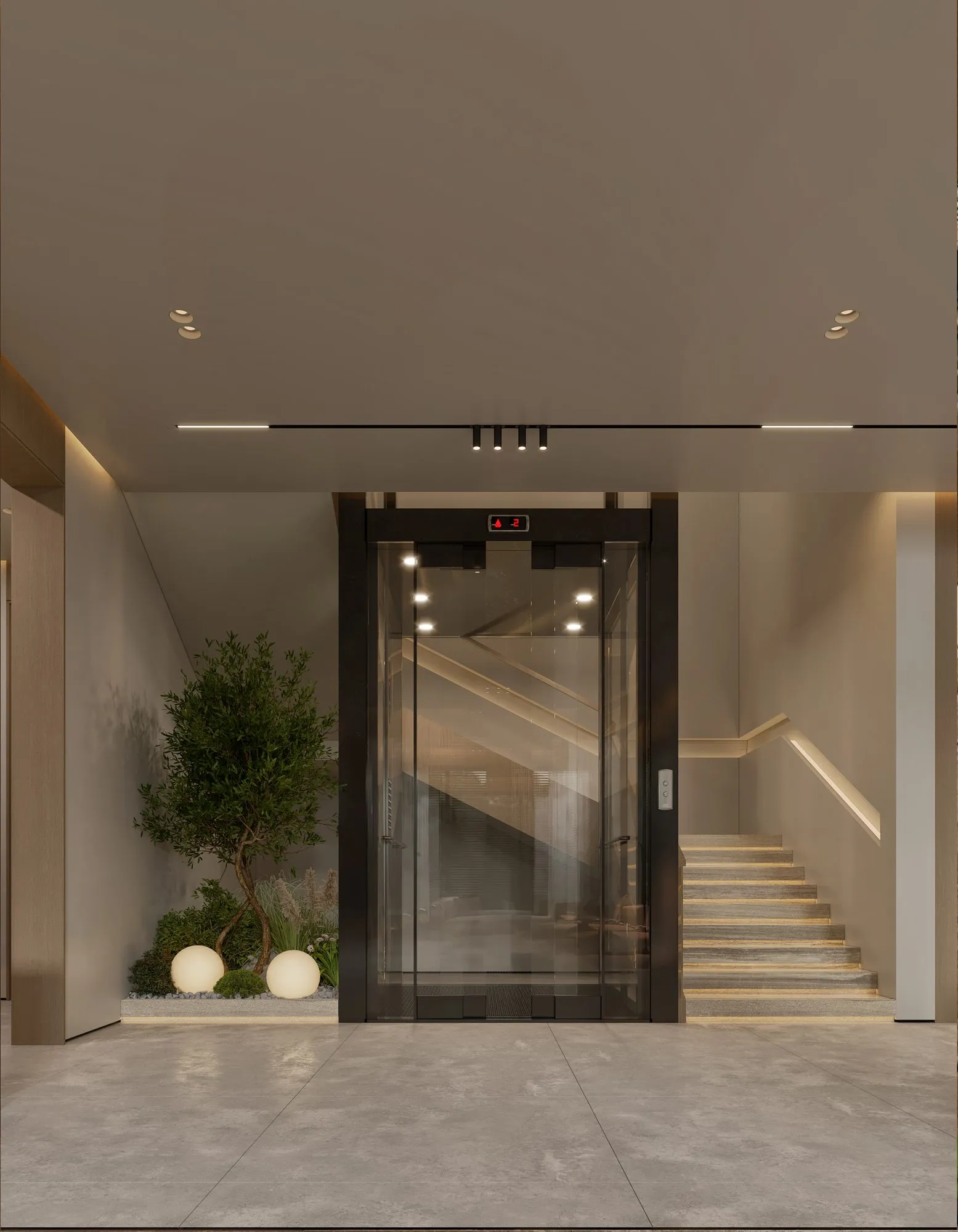 Project One — Stair & Lift, view 2