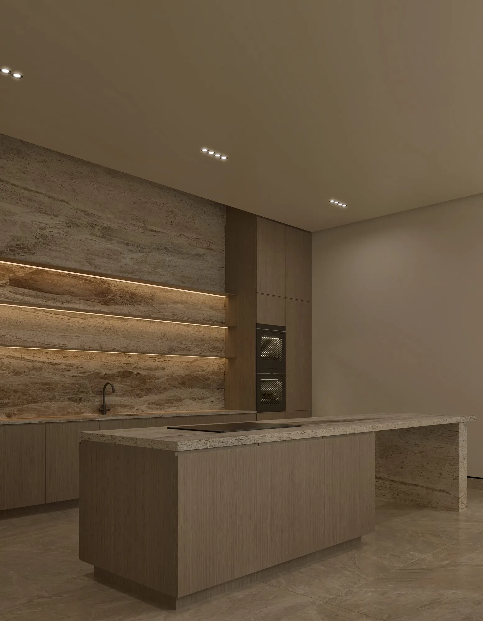 Project Two — Dining & Kitchen, view 3