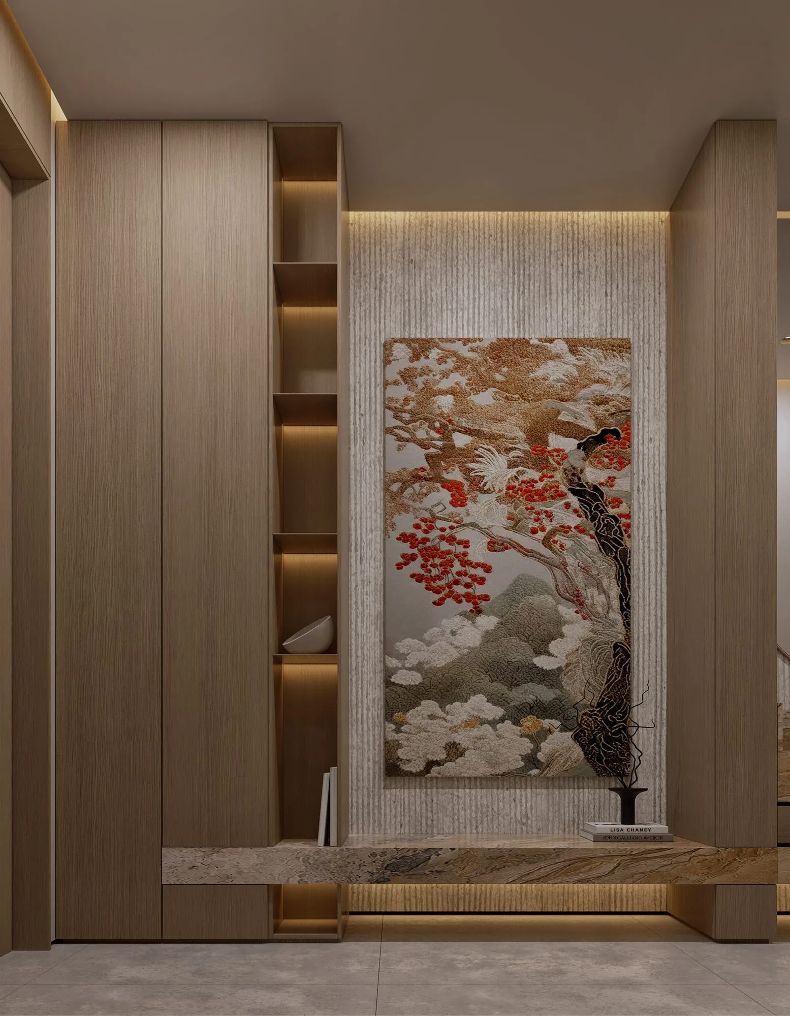 Project One — Gallery Corridor, view 1